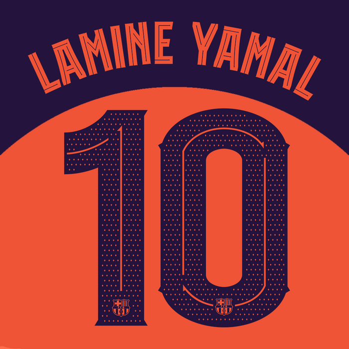 FC Barcelona Third Print 25/26 Youth - LAMINE YAMAL 10