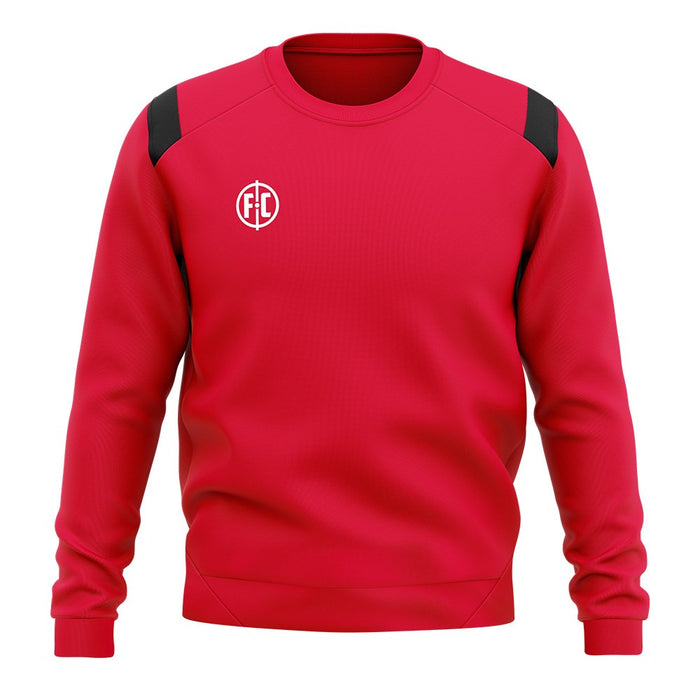 FC Contrast Sweatshirt - Red/Black