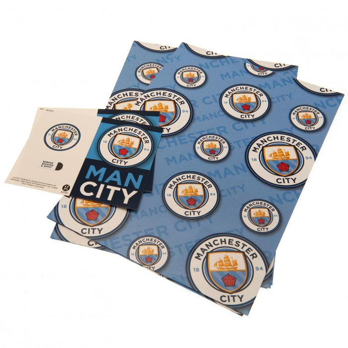 Manchester City Gift Wrap