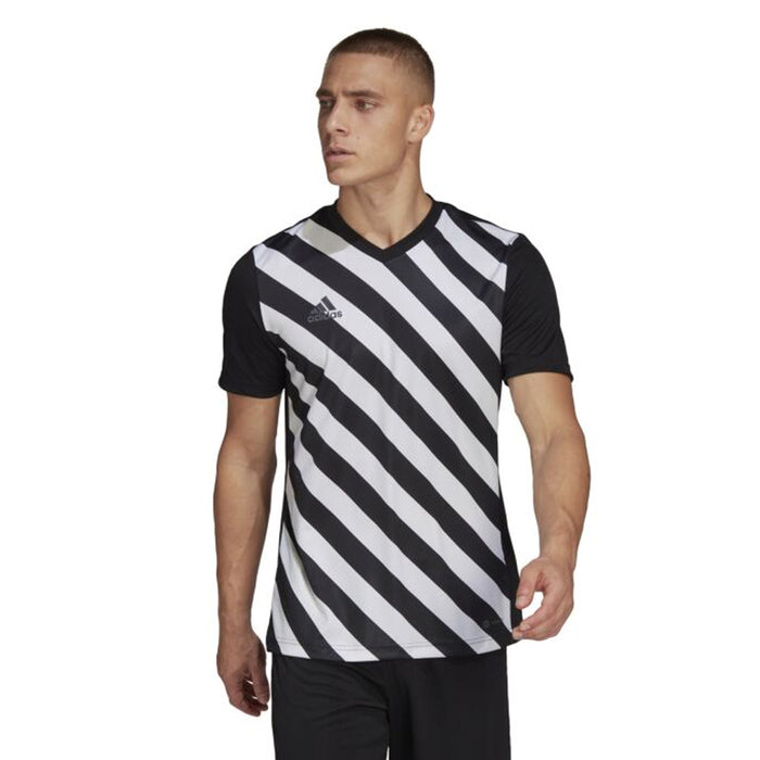 Adidas Youth Entrada 22 Graphic Jersey (Black/White)