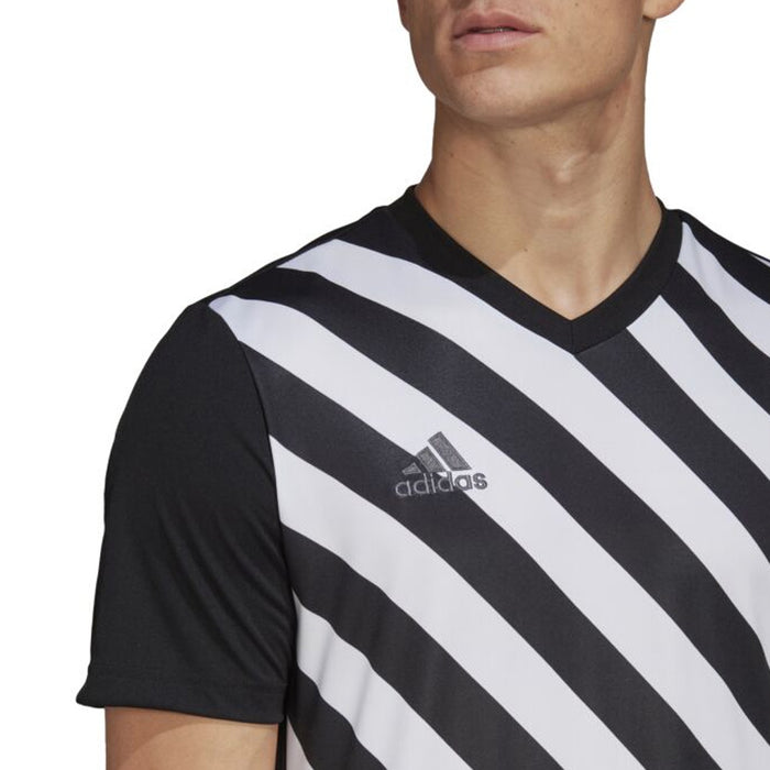 Adidas Adult Entrada 22 Graphic Jersey (Black/White)