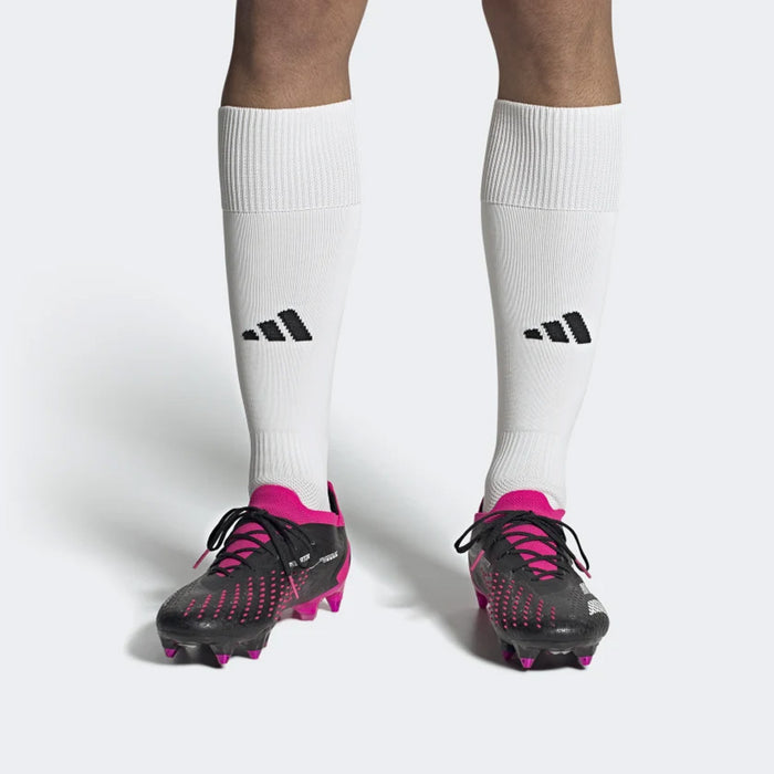 Adidas Predator Accuracy.1 Low SG Football Boots (Black/White/Pink)
