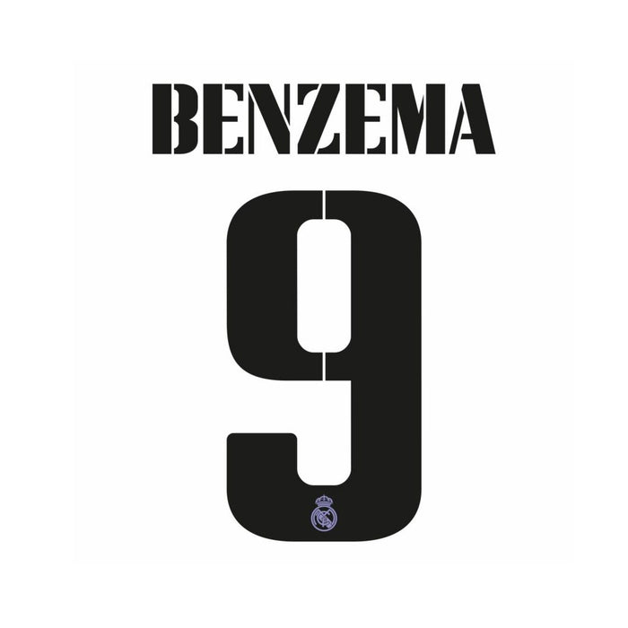 Official Real Madrid Print - Benzema #9