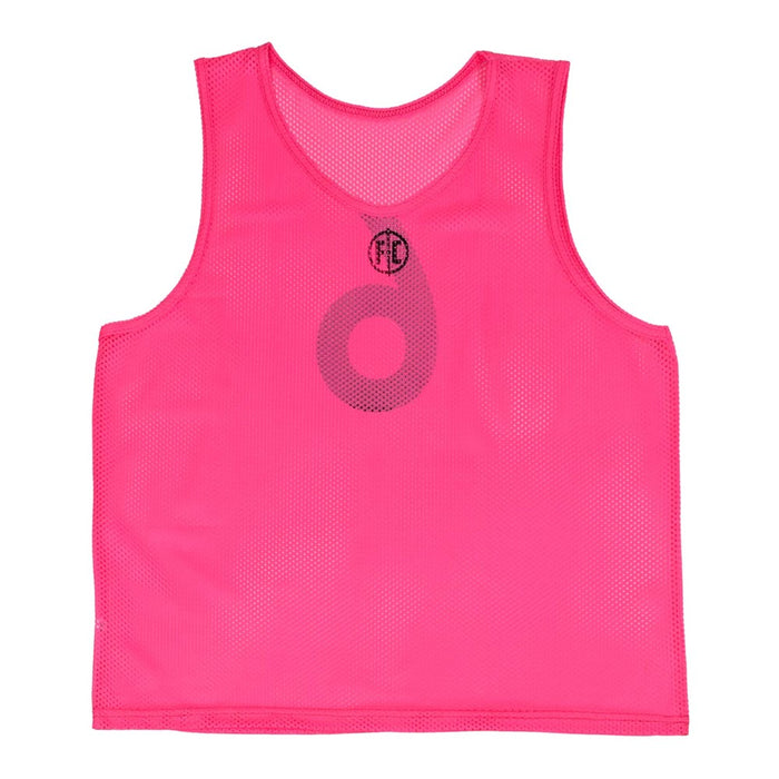 FC Mesh Numbered Training Bib Set - Adult (Pink)