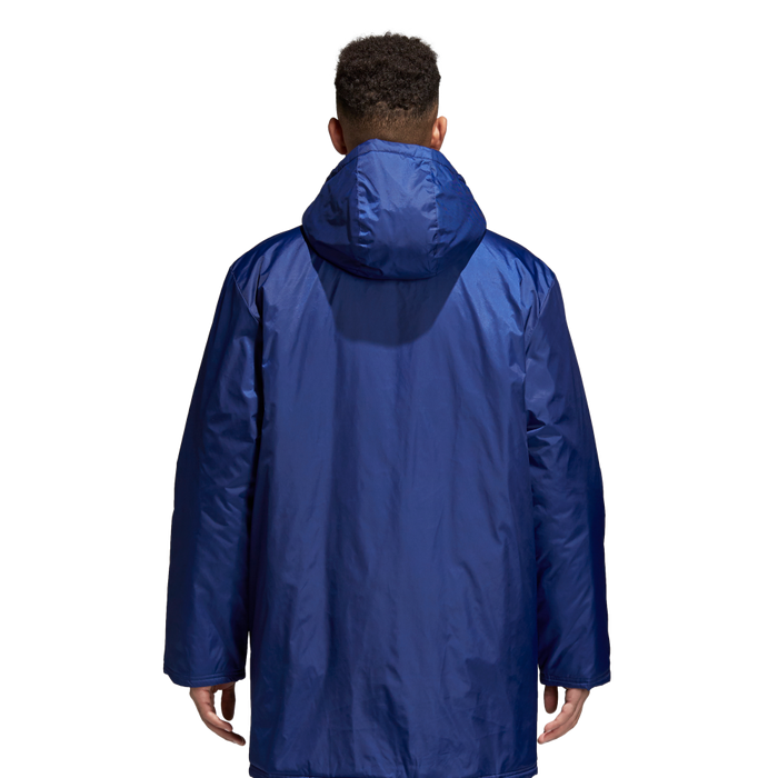 Adidas Adult Core 18 Stadium Jacket (Dark Blue/White)