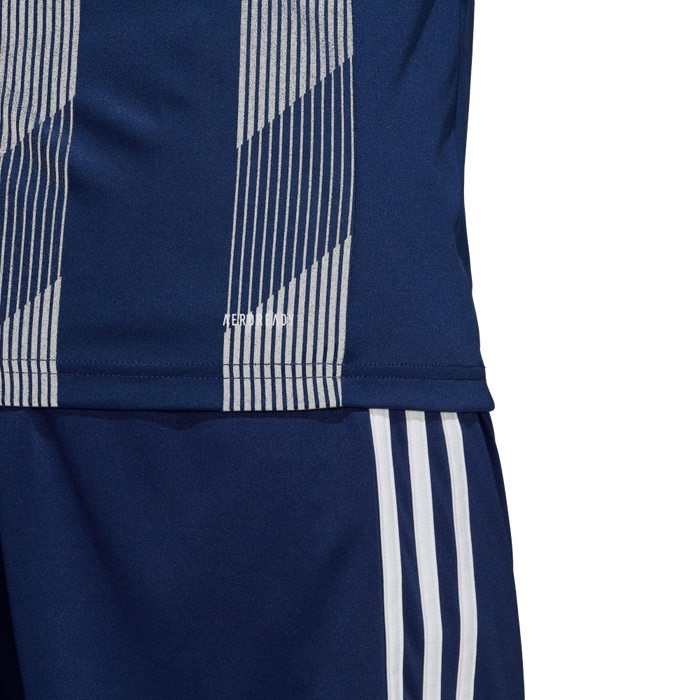 Adidas Adult Striped 19 Jersey (Dark Blue/White)