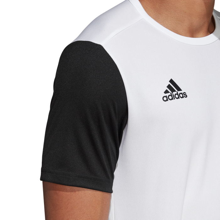 Adidas Youth Estro 19 Jersey (White/Black)