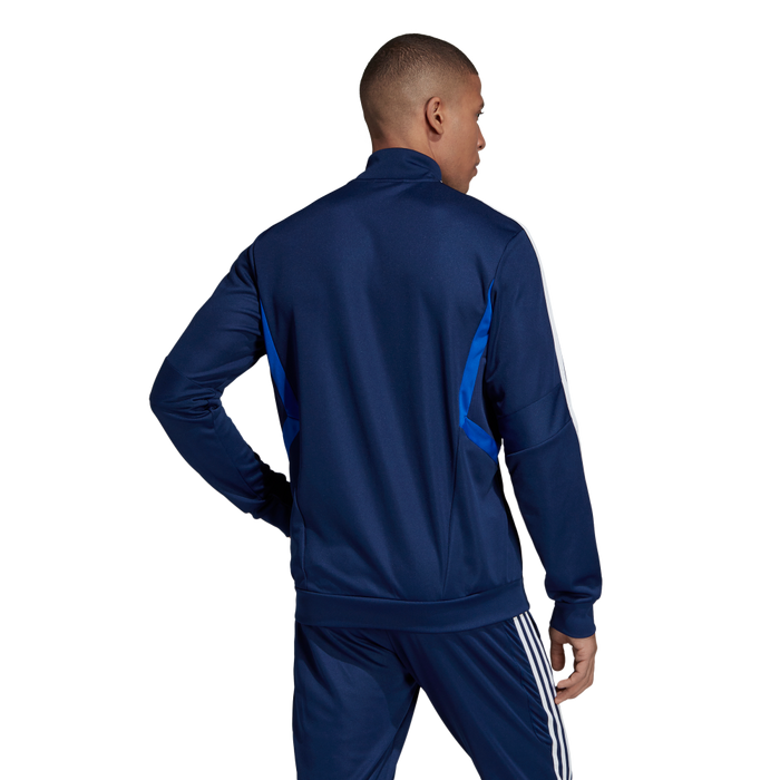 Adidas Adult Tiro 19 Training Jacket (Dark Blue/Blue/White)