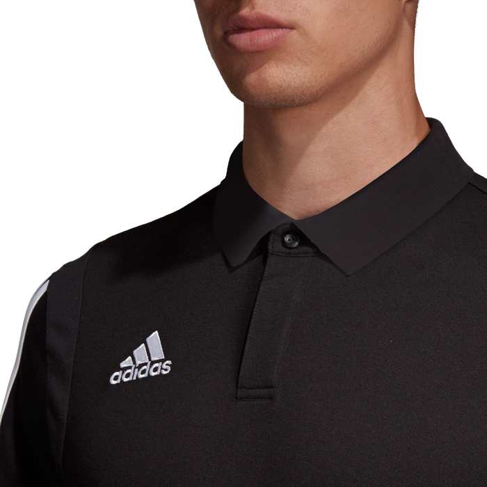 Adidas Adult Tiro 19 Polo (Black/White)