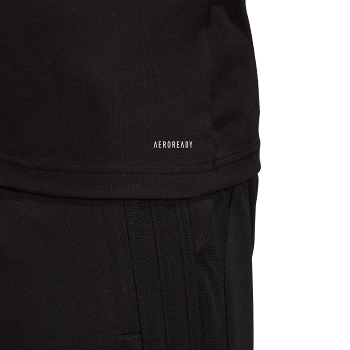 Adidas Adult Tiro 19 Polo (Black/White)