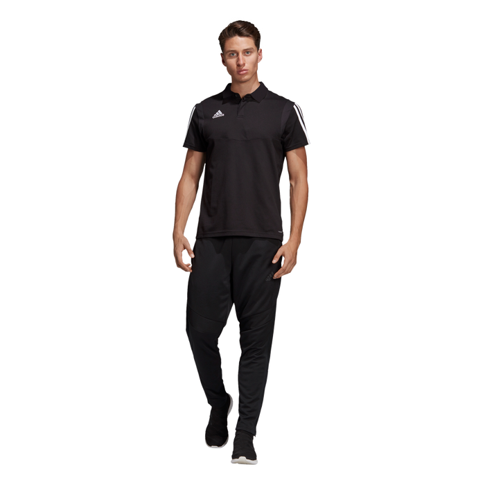 Adidas Adult Tiro 19 Polo (Black/White)