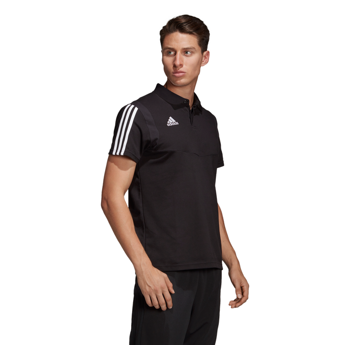 Adidas Adult Tiro 19 Polo (Black/White)