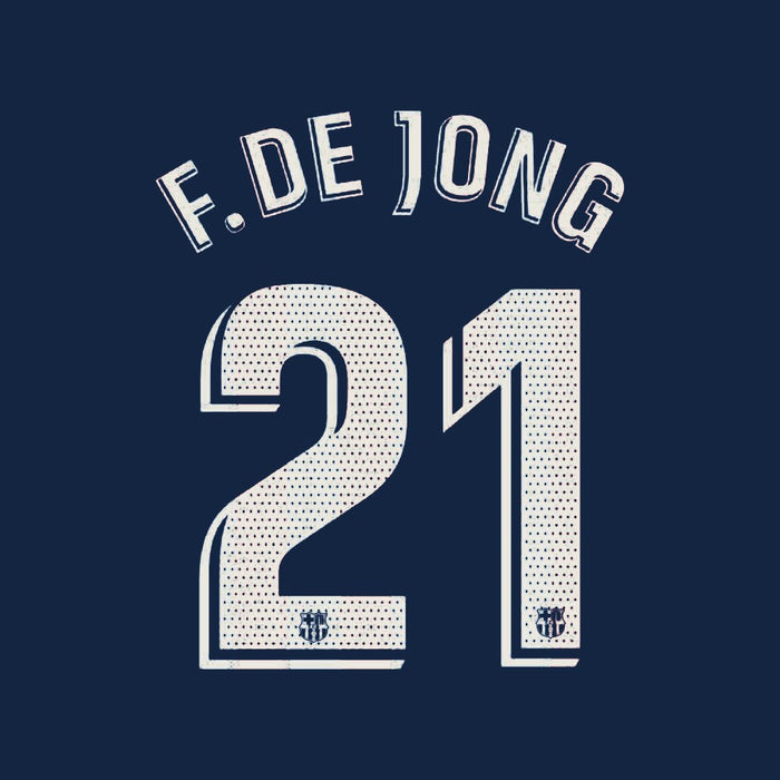 FC Barcelona Home Print 22/23 (Adult) - F. DE JONG 21
