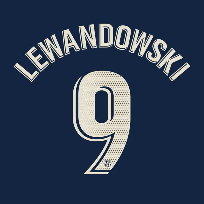 FC Barcelona Home Print 22/23 (Adult) - LEWANDOWSKI 9