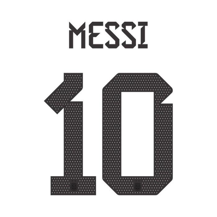 Official Argentina Print 2022 - Messi #10 Home