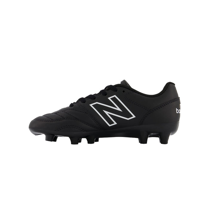 New Balance 442 V2 Academy FG Jnr Football Boots (Black/White)