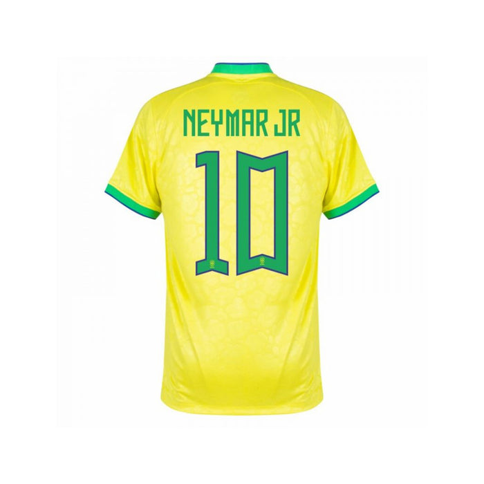 Official Brazil Print 2022 World Cup - Neymar #10 Home