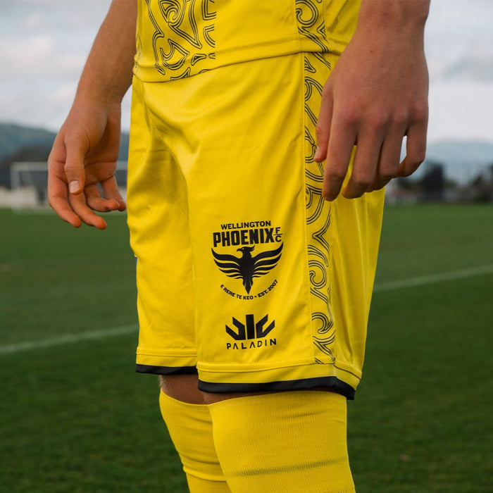 Wellington Phoenix A-League Mens Home Shorts 23/24 - Youth Replica