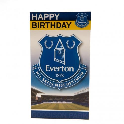 Everton Birthday Card